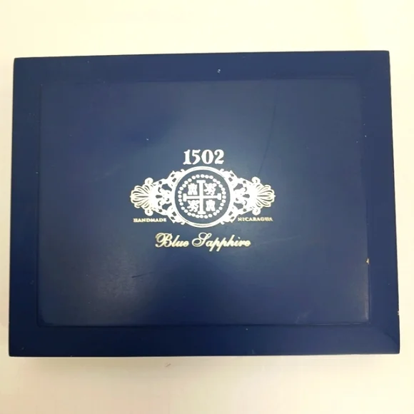 Premier CIGAR BOXES Lot of 3 Blue & Brown Suave Accents/Storage EUC - Picture 9 of 14